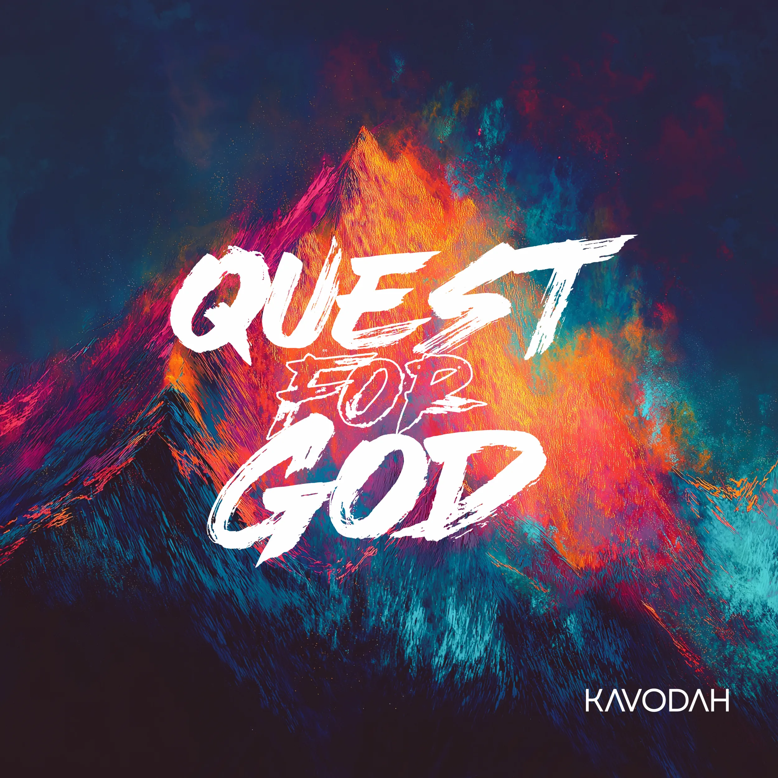 Quest For God album cover - Kavodah's journey through a dark night of the soul